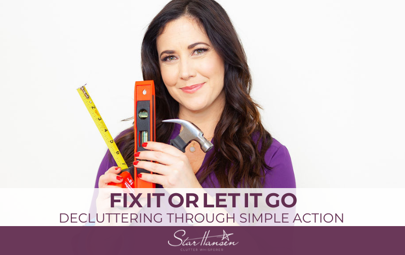 Decluttering Through Simple Action